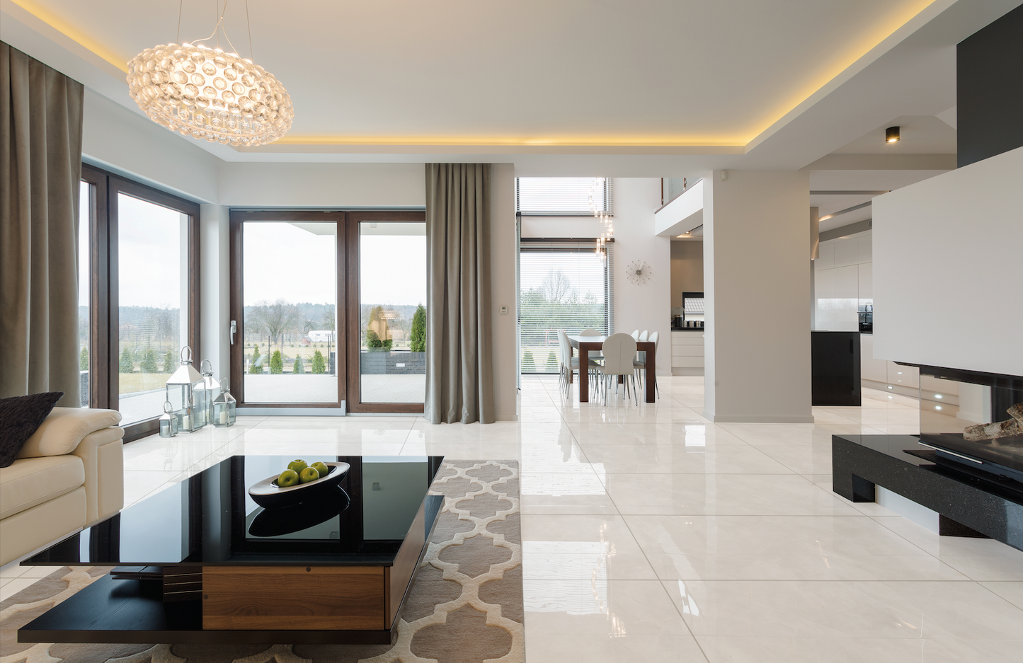Piso Porcelanico Amani Pulido White
