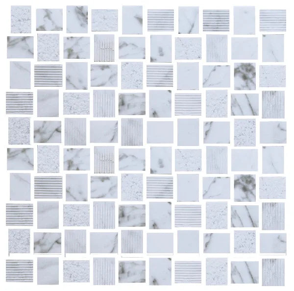 Mosaico de Cristal Cosmopolitan Blanco