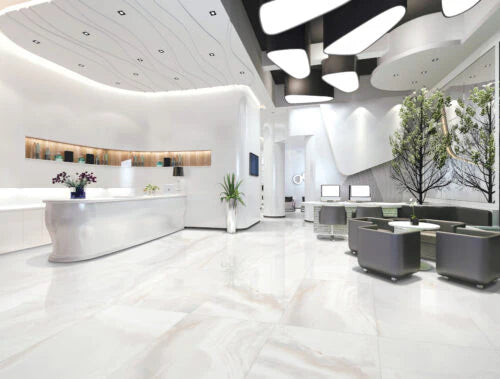 Piso Porcelanico Everest White