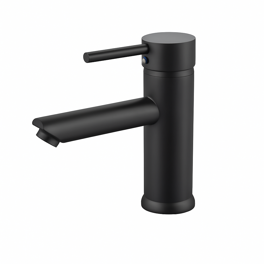 Monomando para Lavabo Damasco Black Bajo