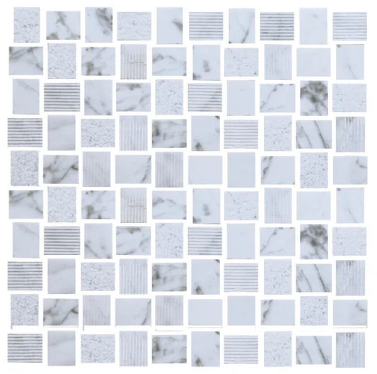 Mosaico de Cristal Cosmopolitan Blanco