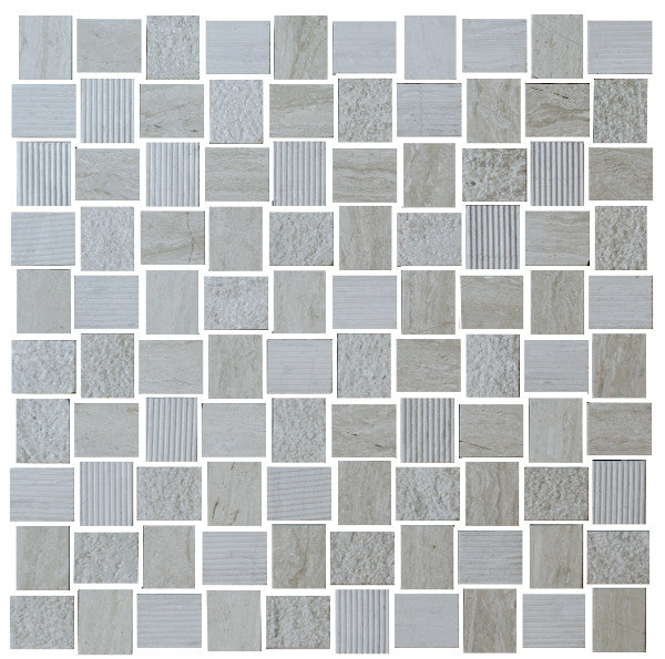 Mosaico de Cristal Cosmopolitan Travertine Mate