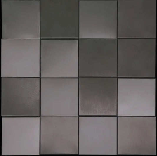 Mosaico de Cristal Cubic Titanio