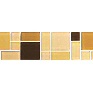 Mosaico de Cristal Dubick Beige