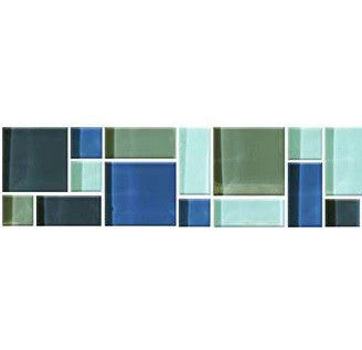 Mosaico de Cristal Dubick Gris