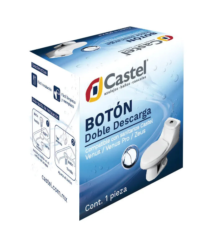 Botón Doble Descarga WC Venus / Venus Pro y Zeus
